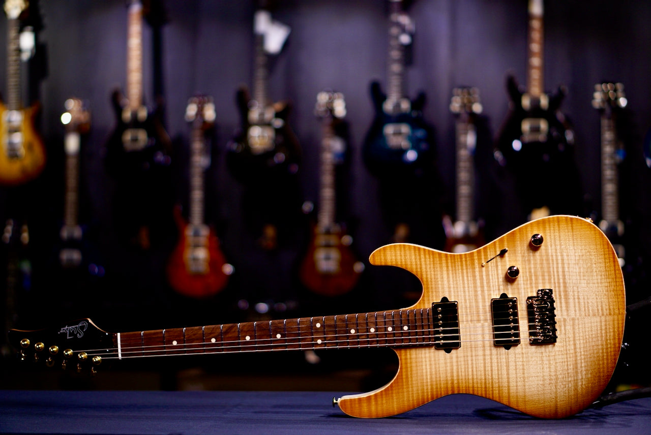 Suhr Modern Custom Natural Burst White Back 87941