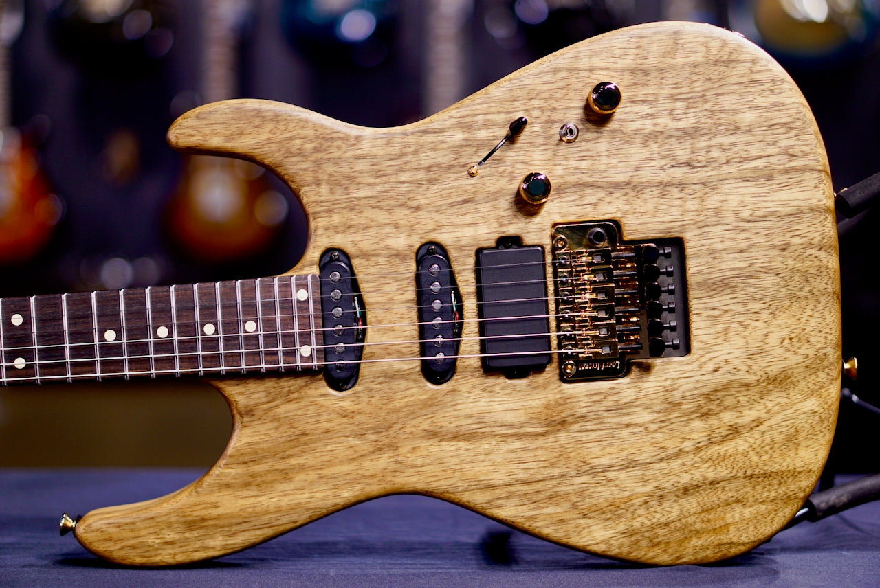 Tom Anderson Angel Player * 07-02-25M * Black Limba Satin Natural