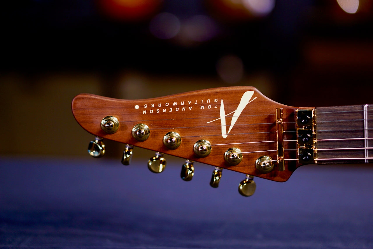 Tom Anderson Angel Player * 07-02-25M * Black Limba Satin Natural