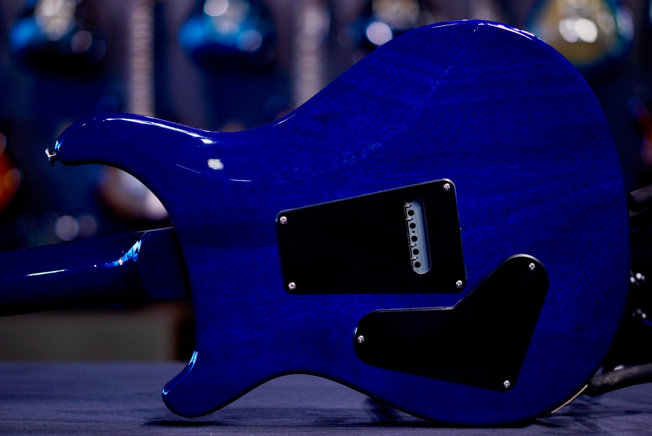 PRS S2 Custom 24 faded grey black blue burst S2083259