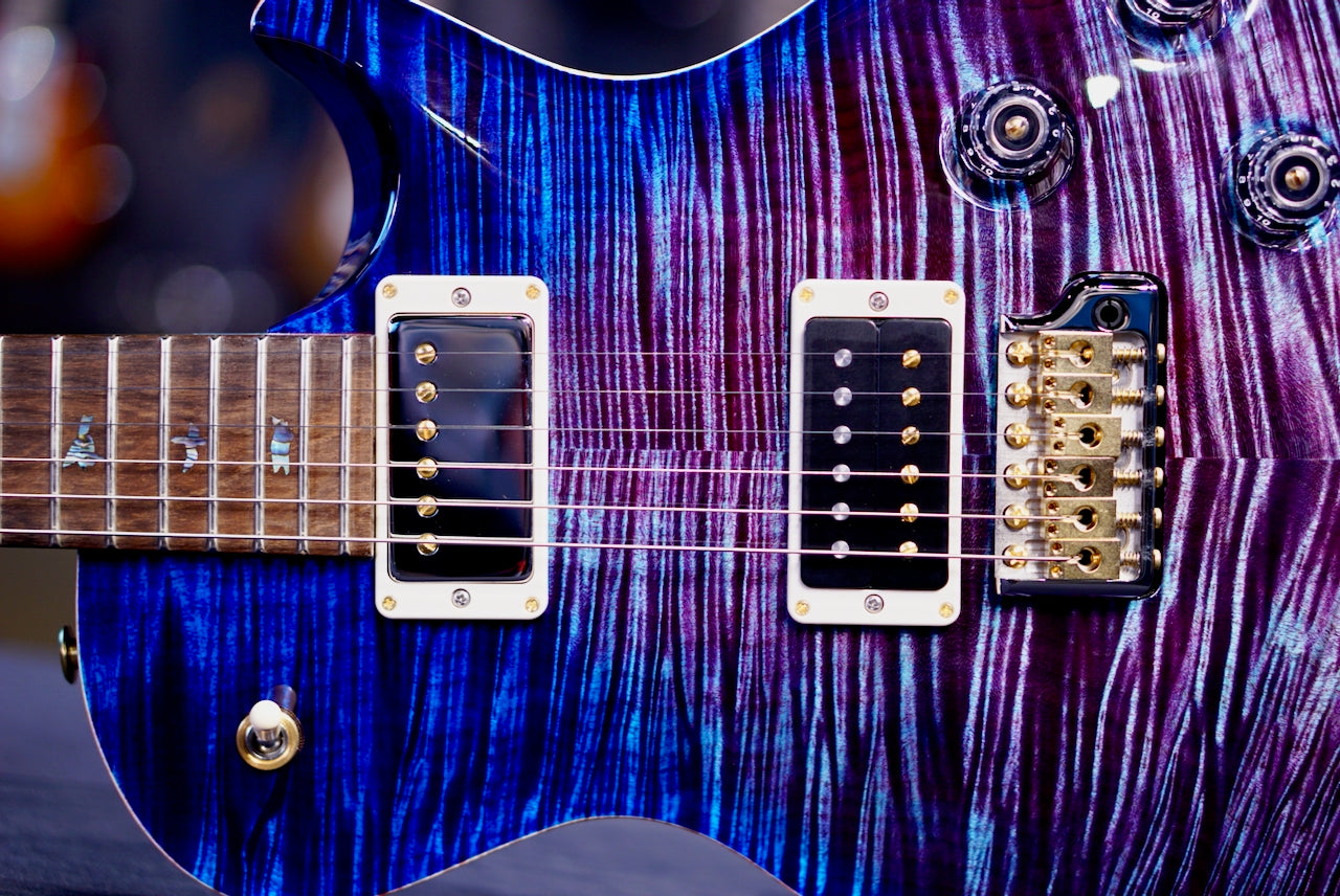 PRS Tremonti Wood Library Artist Neck Violet Blue Burst 0413759