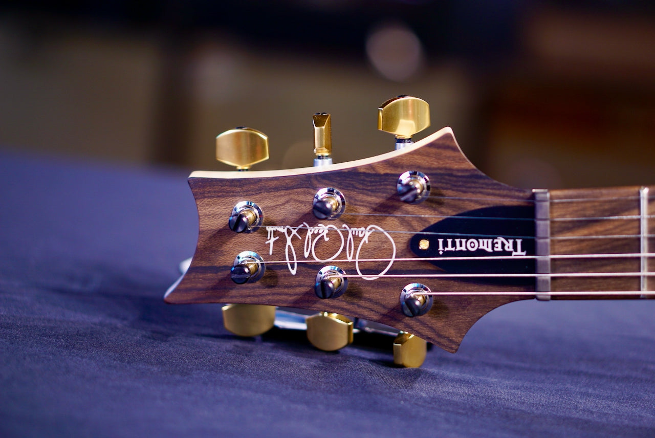 PRS Tremonti Wood Library Artist Neck Violet Blue Burst 0413759