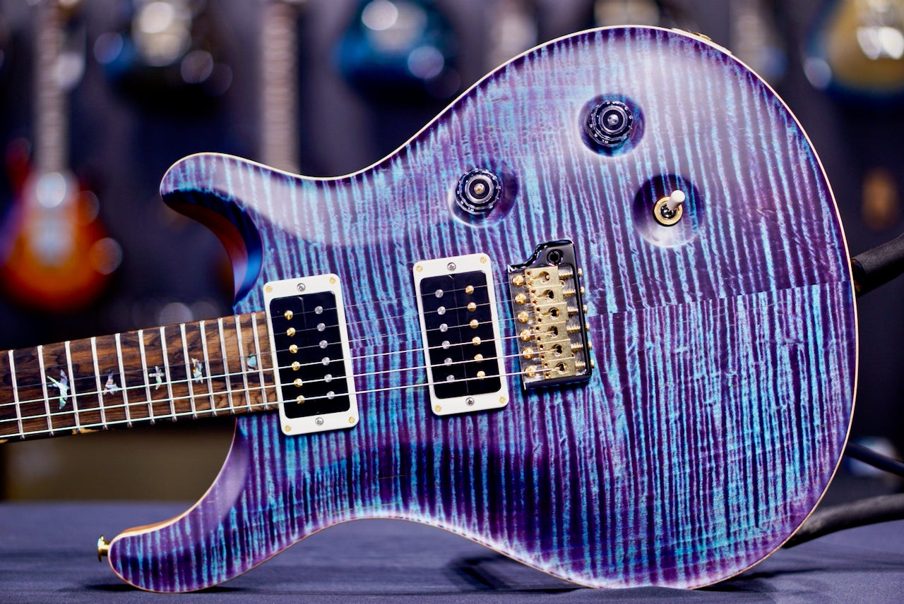 PRS Custom 24 Wood Library Stained Neck Satin Violet  0412785