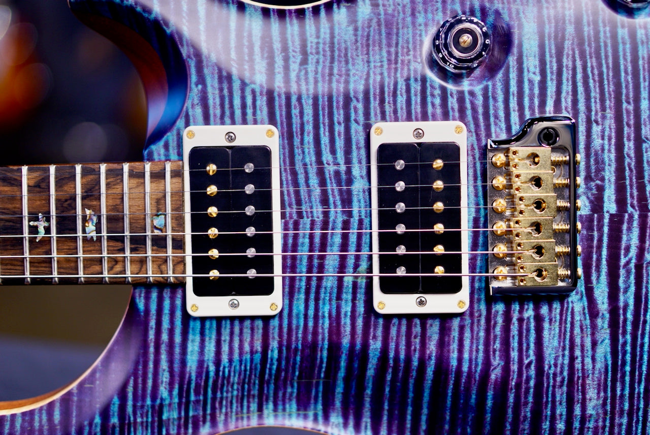 PRS Custom 24 Wood Library Stained Neck Satin Violet  0412785