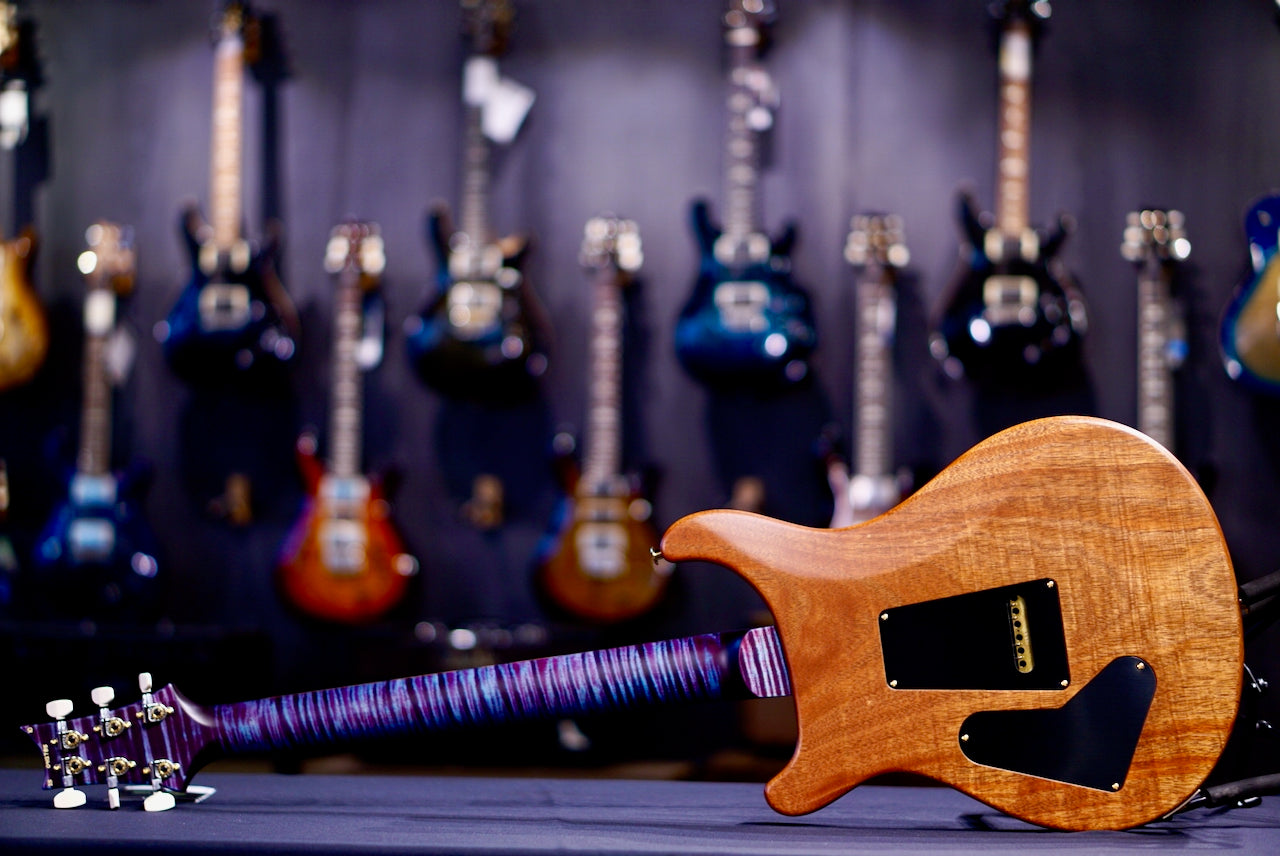 PRS Custom 24 Wood Library Stained Neck Satin Violet  0412785