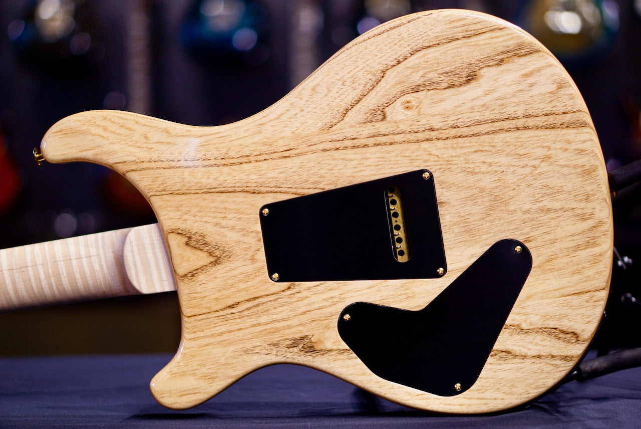 PRS Custom 24 Piezo Wood Library Artist Neck Faded Gray Black Fade 0414023