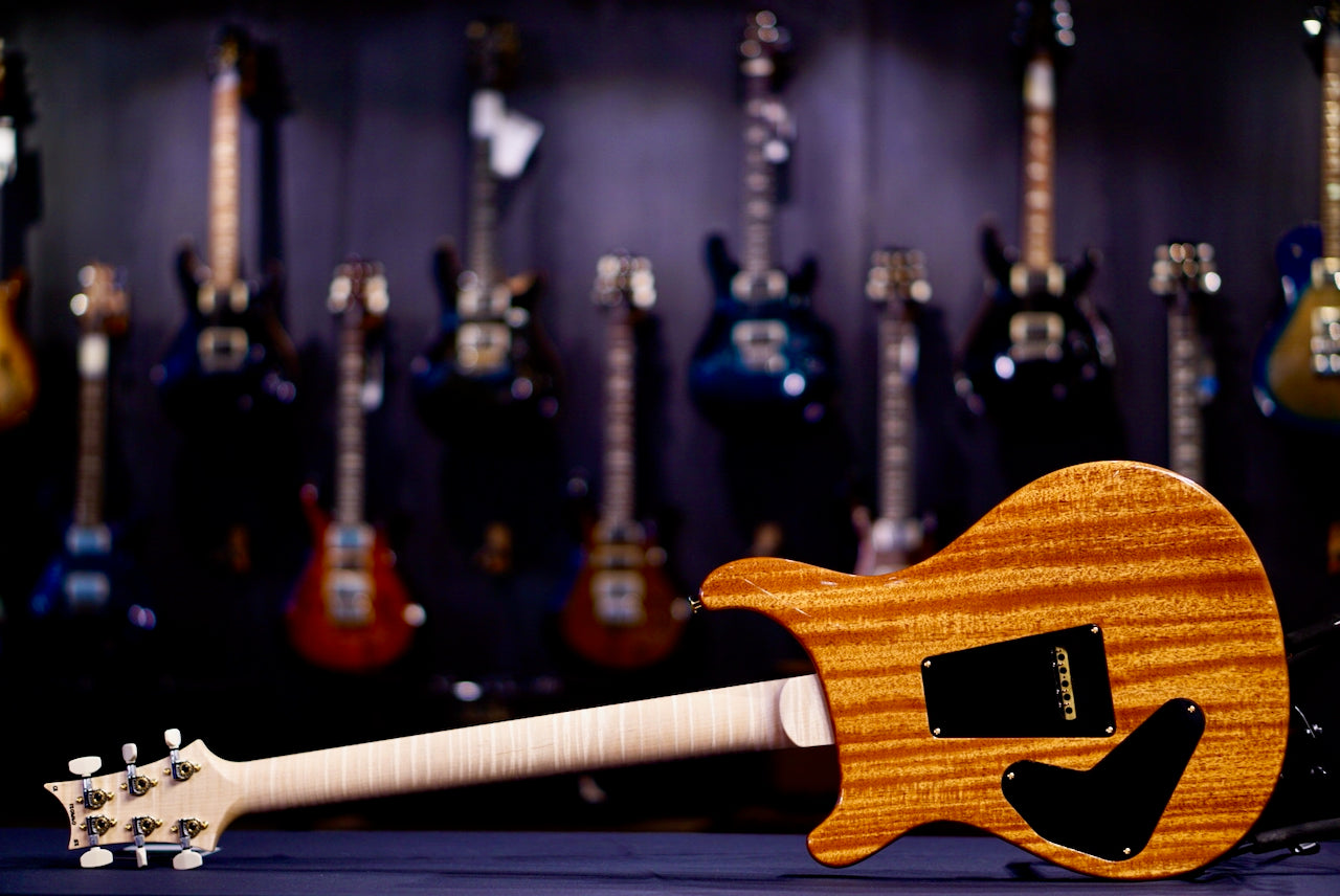 PRS Custom 24 Piezo Wood Library Artist Neck Blue Fade 0414021