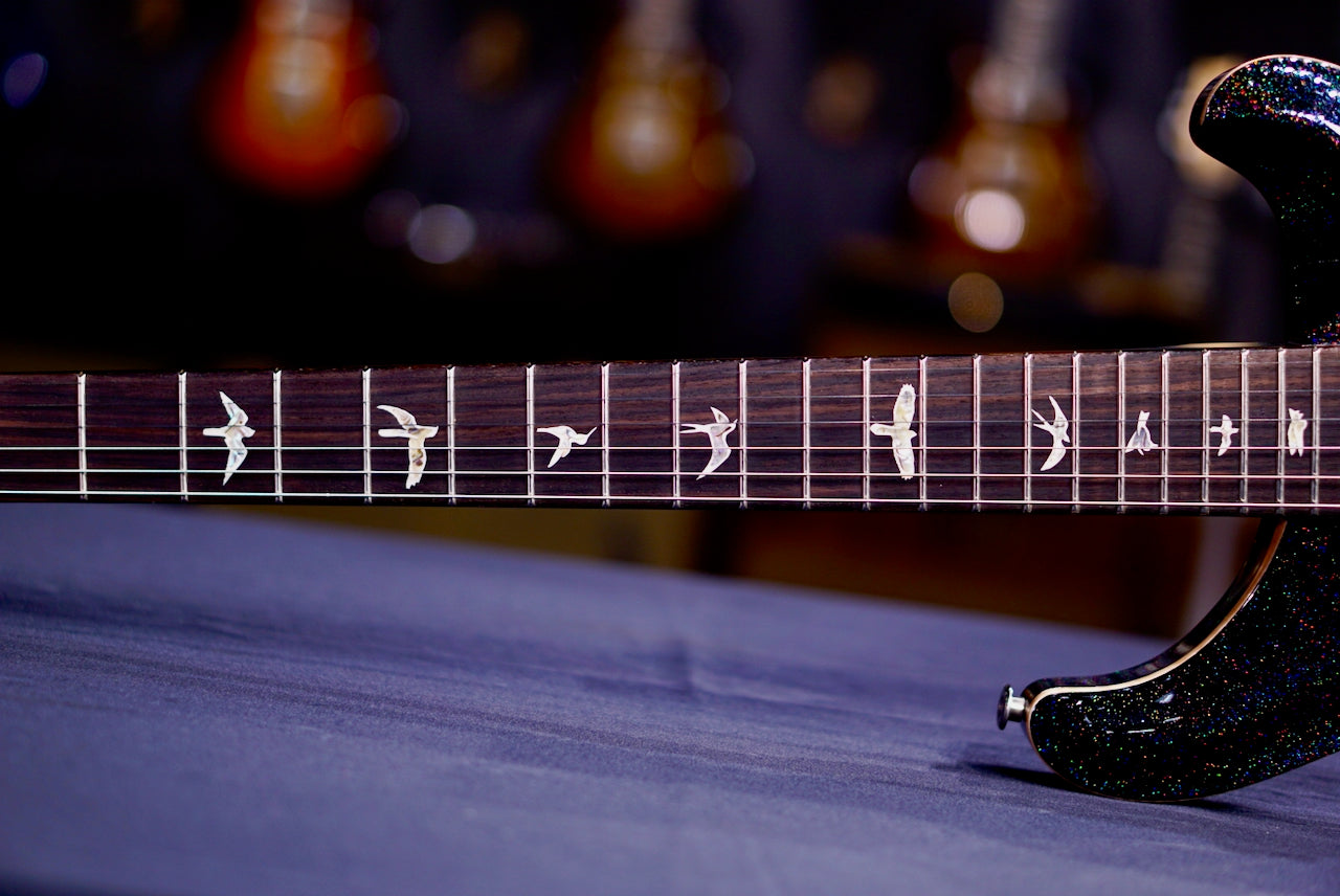 PRS Special Semi Hollow Black rainbow holo flakes 0412195