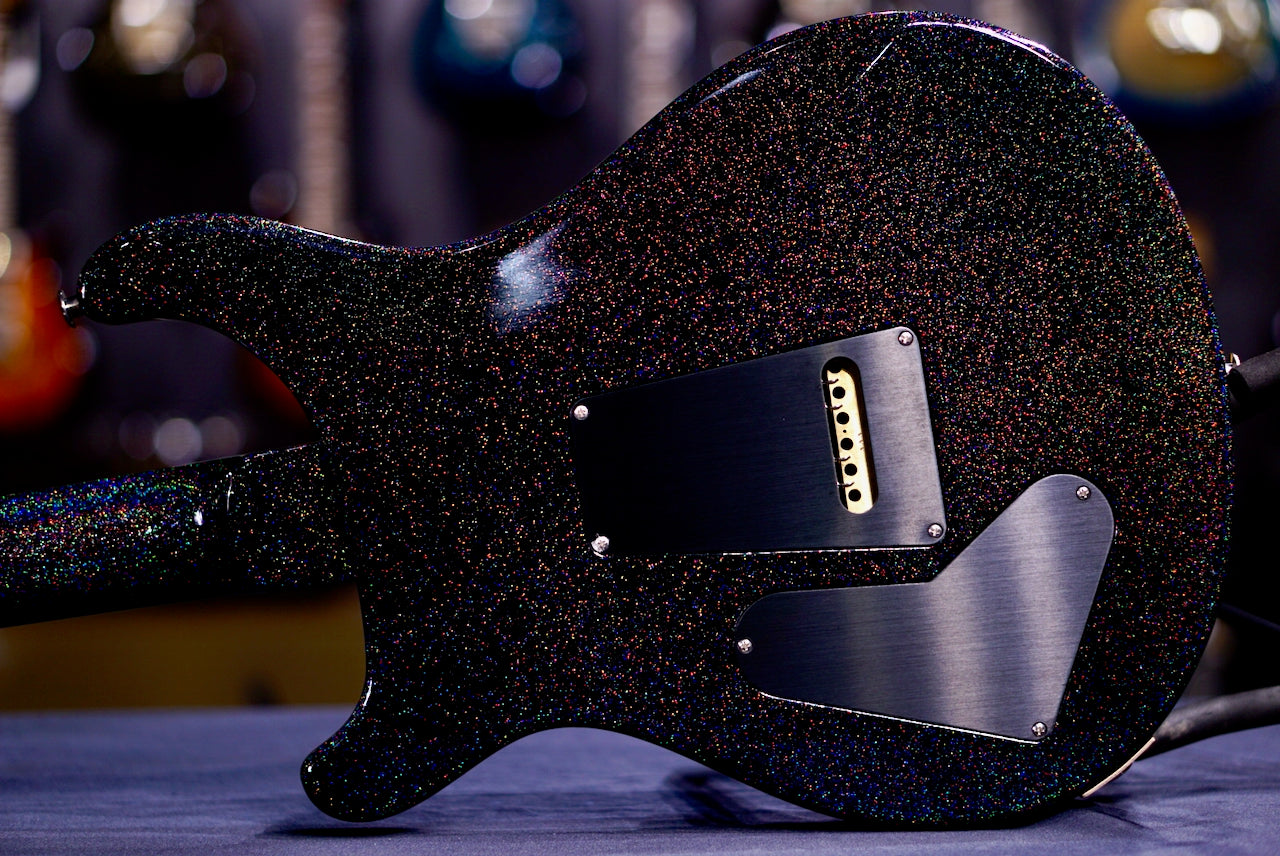 PRS Special Semi Hollow Black rainbow holo flakes 0412195