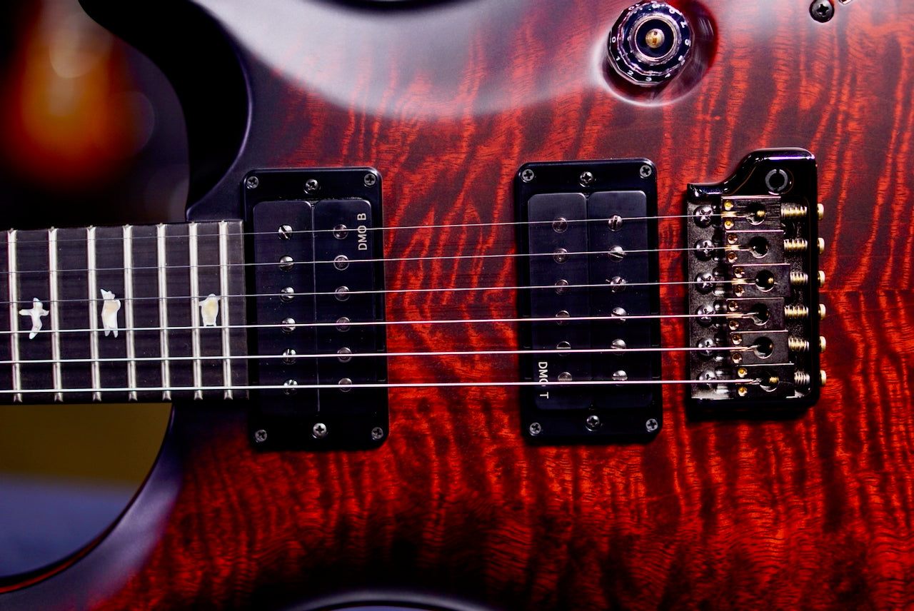 RESERVED PRS 40th Anniversary Custom 24 Satin Limited Edition Fire Smokeburst 0413150