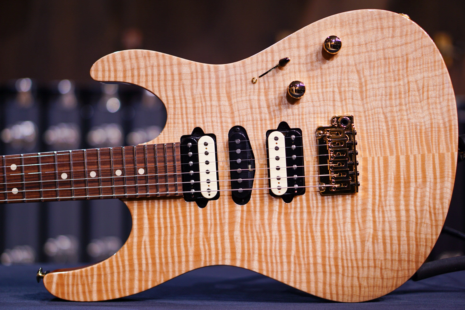 Suhr modern custom natural gold package 77864