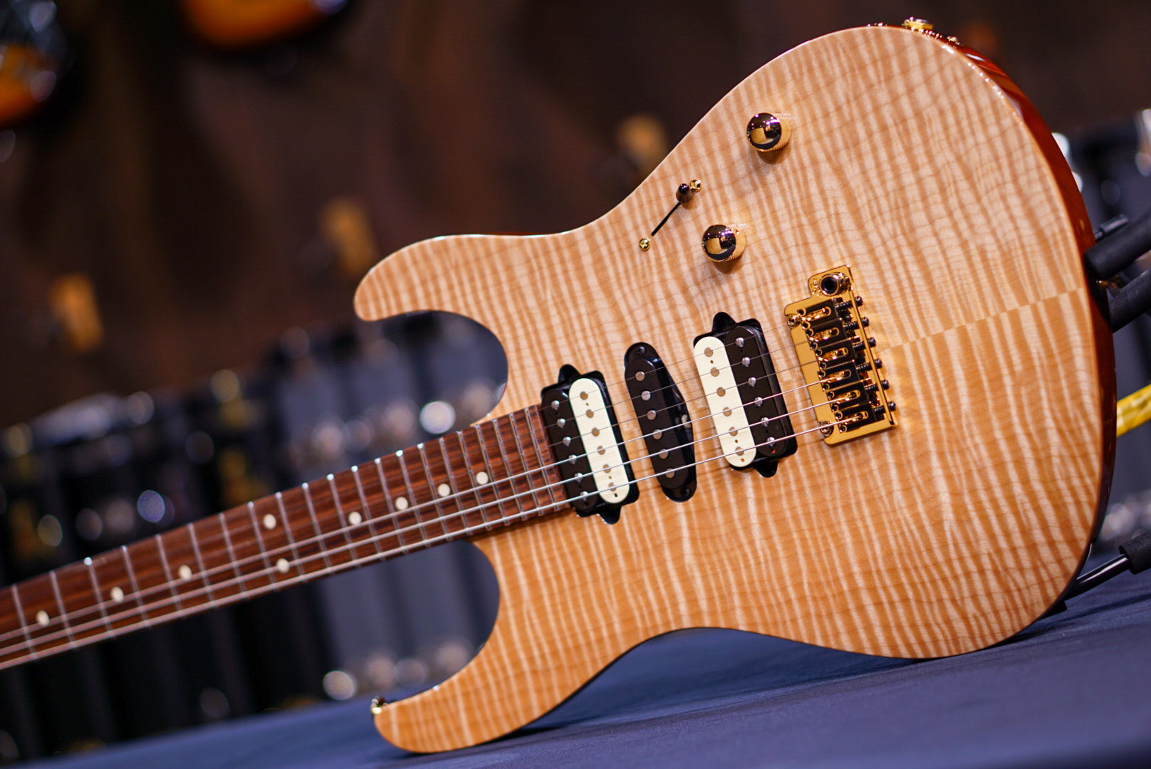 Suhr modern custom natural gold package 77864