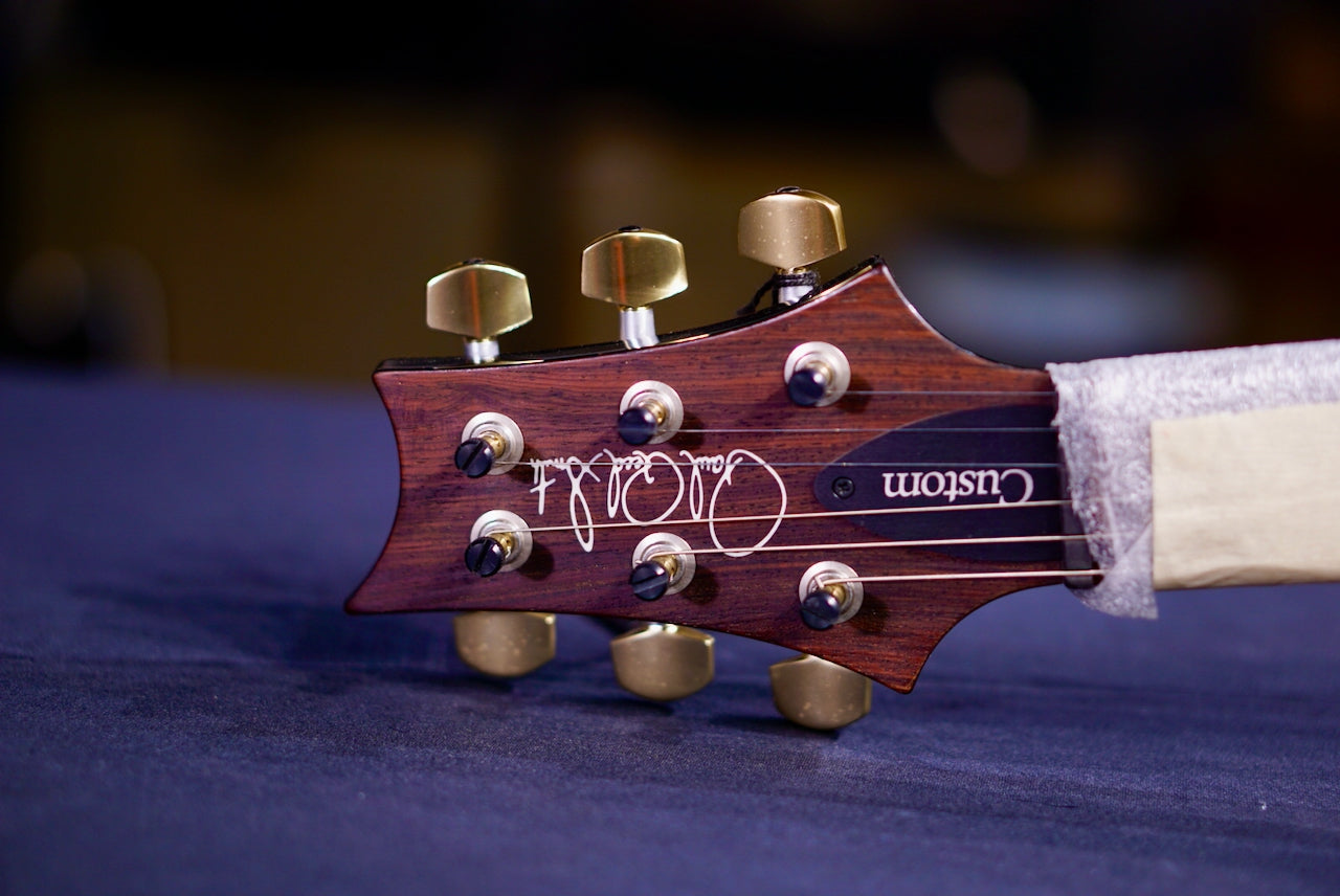 PRS Custom 24 Piezo Wood Library Custom Color Stain Flame Neck 256582