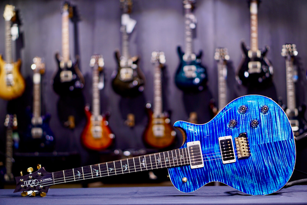 PRS Tremonti Wood Library River Blue 0413772