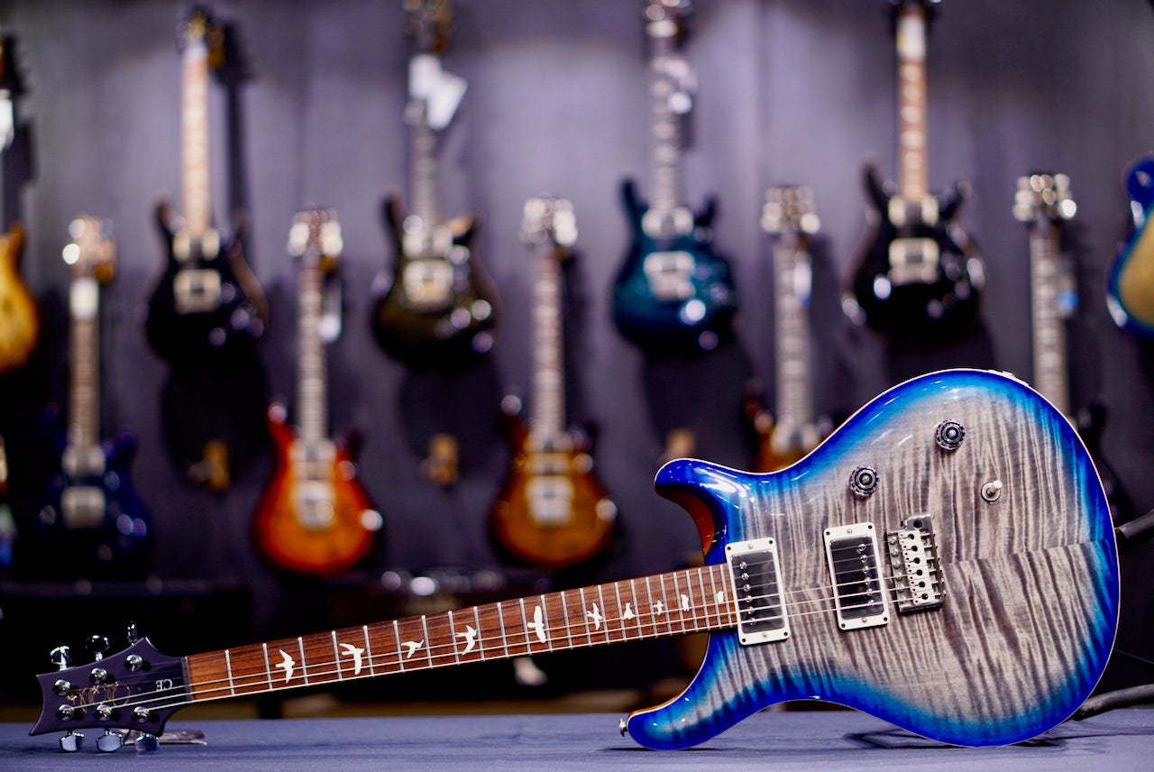 PRS CE 24 Charcoal Blue Burst Special Run 251423