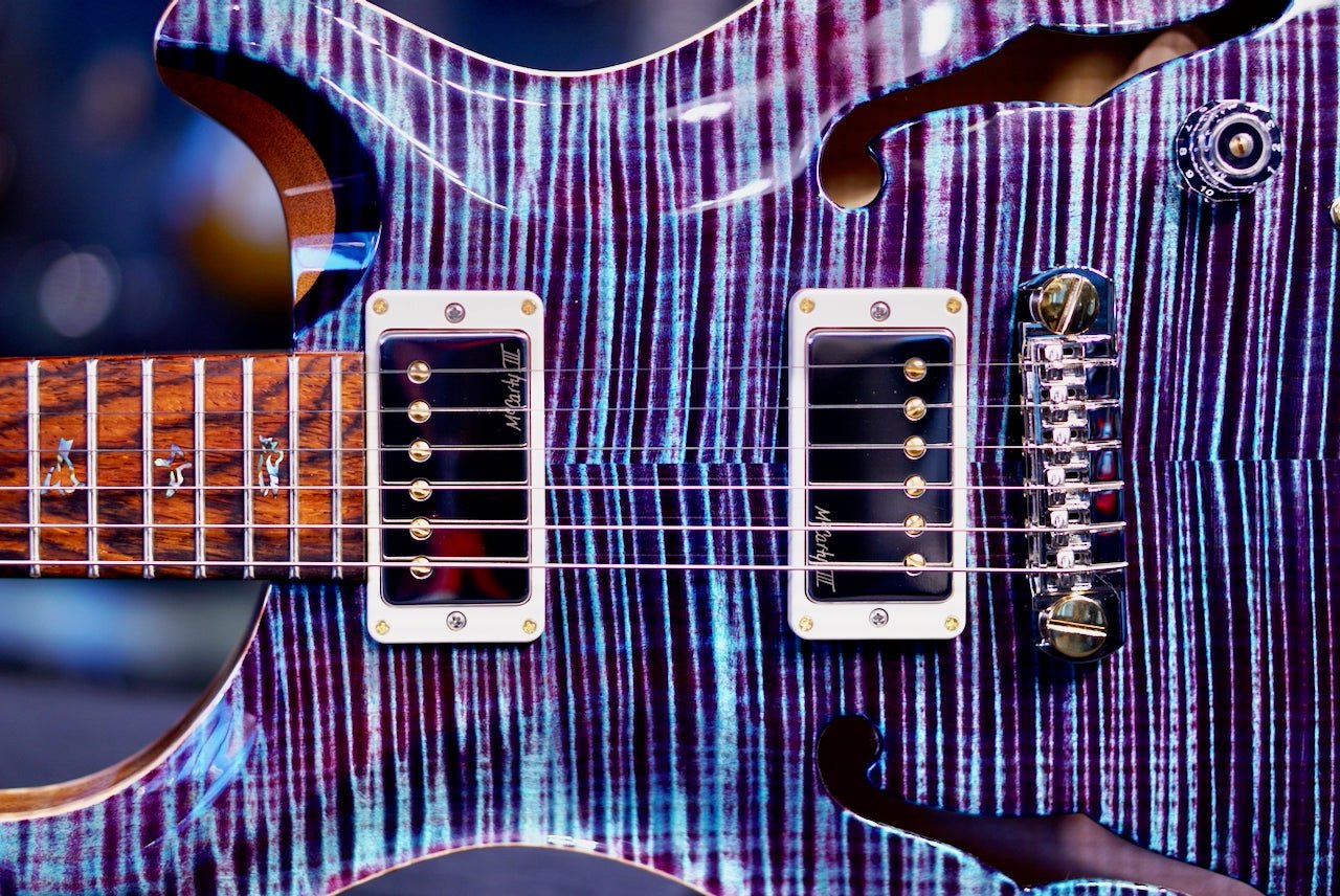 PRS Hollowbody II Piezo Wood Library Violet Rosewood Neck 0411085