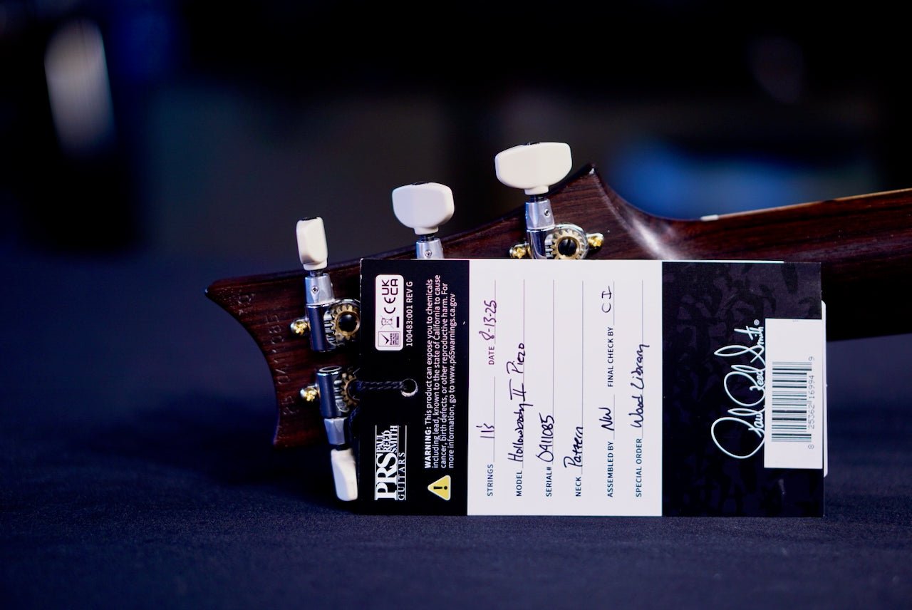 PRS Hollowbody II Piezo Wood Library Violet Rosewood Neck 0411085