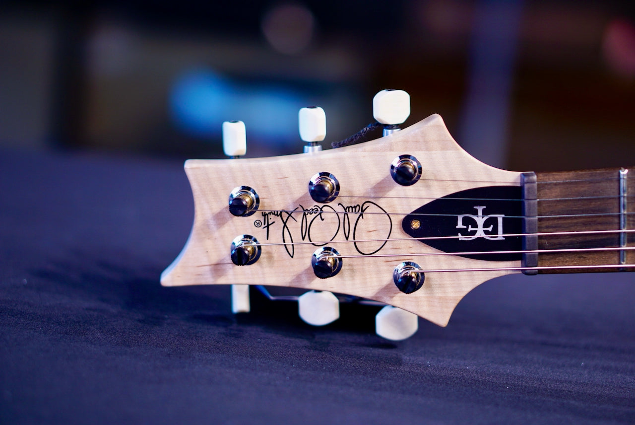 PRS DGT Wood Library River Blue Flame Neck 0412028