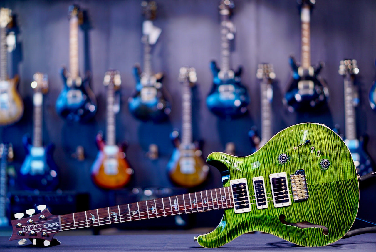 PRS Special 22 Semi Hollow Wood Library Jade Rosewood Neck 0413774