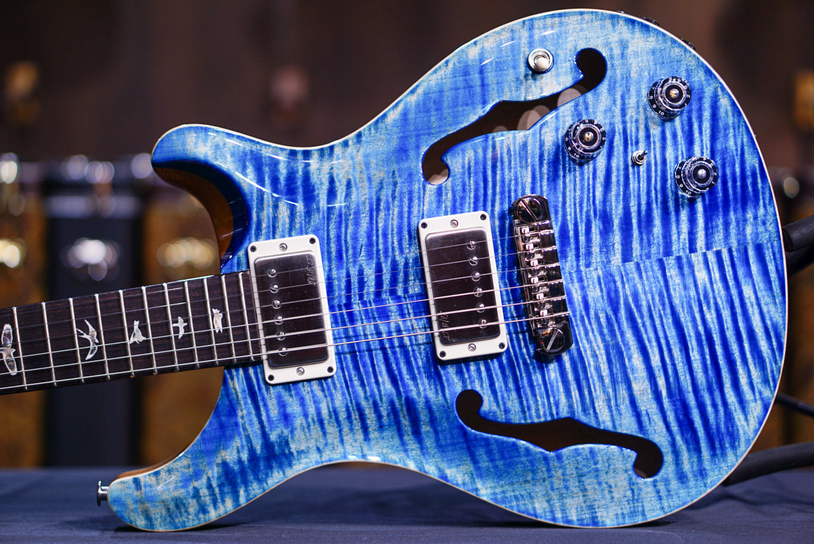 PRS HOLLOWBODY II PIEZO FADED BLUE JEANS 0388585