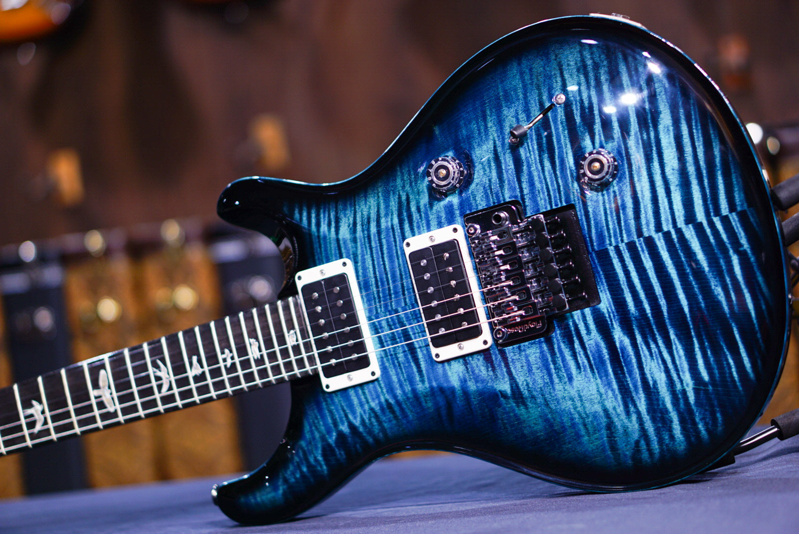 PRS Custom 24 Floyd cobalt smokeburst 0388939