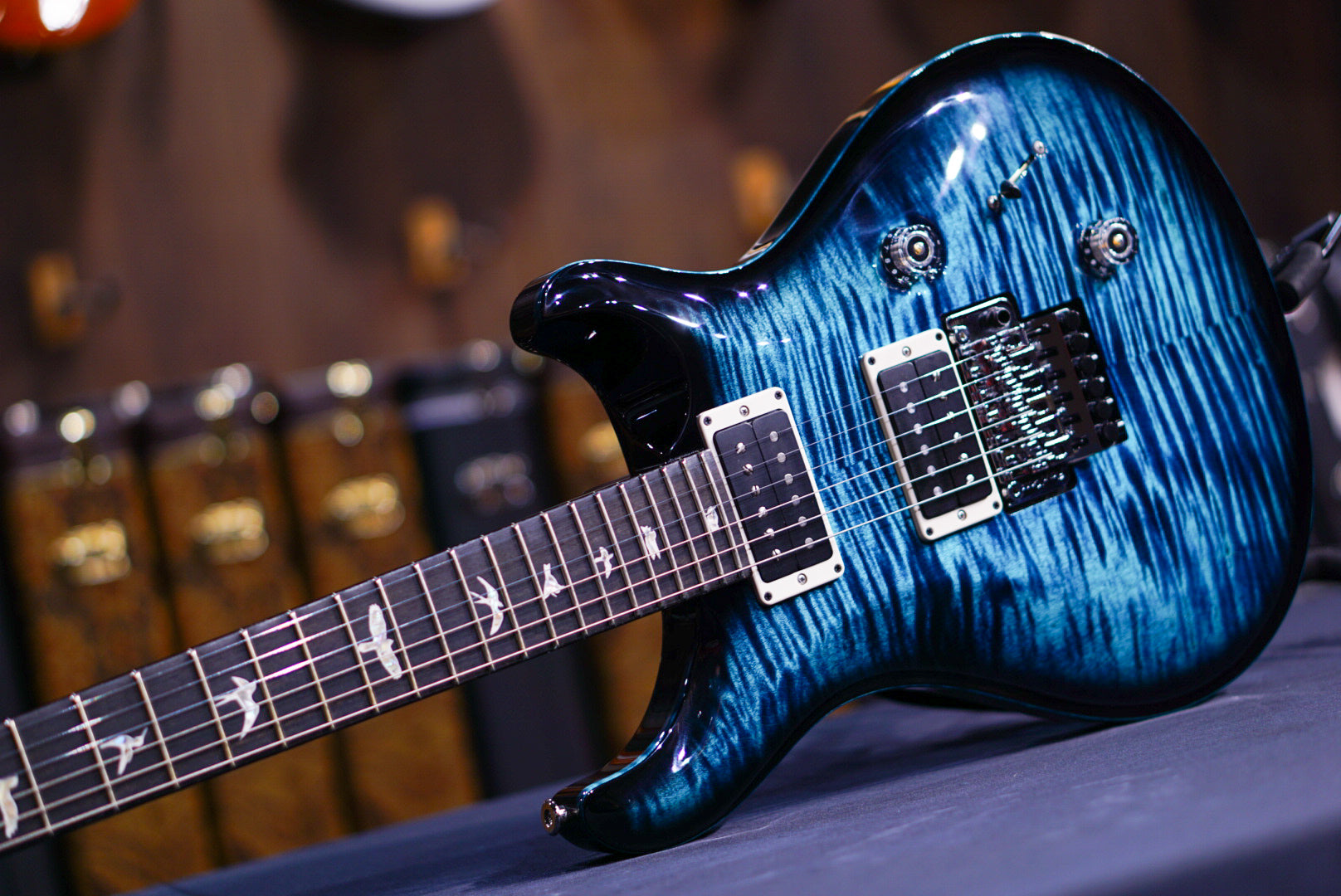 PRS Custom 24 Floyd cobalt smokeburst 0388939