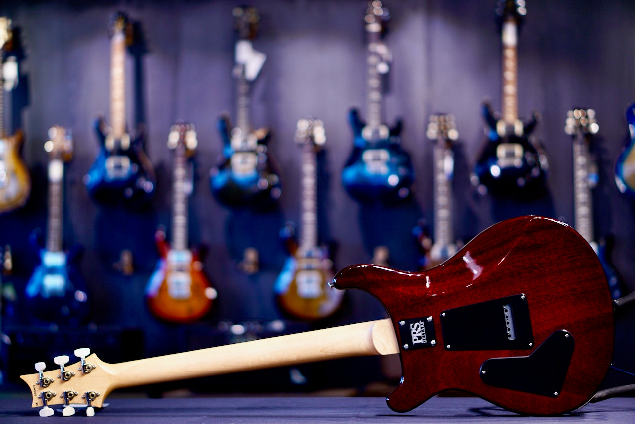 PRS CE 24 Fire Red Burst 0412403