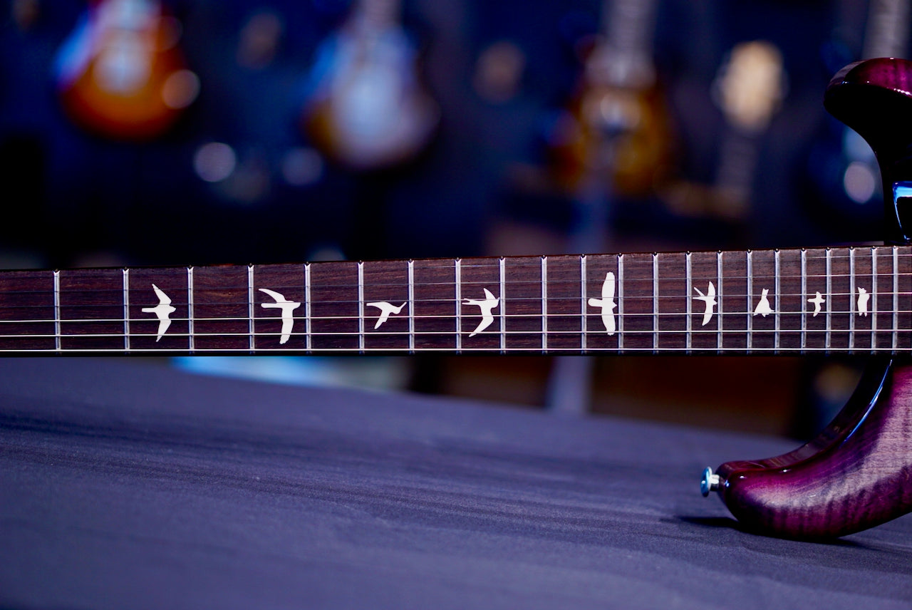 PRS S2 Custom 24 Faded Gray Black Purple Burst S2083304