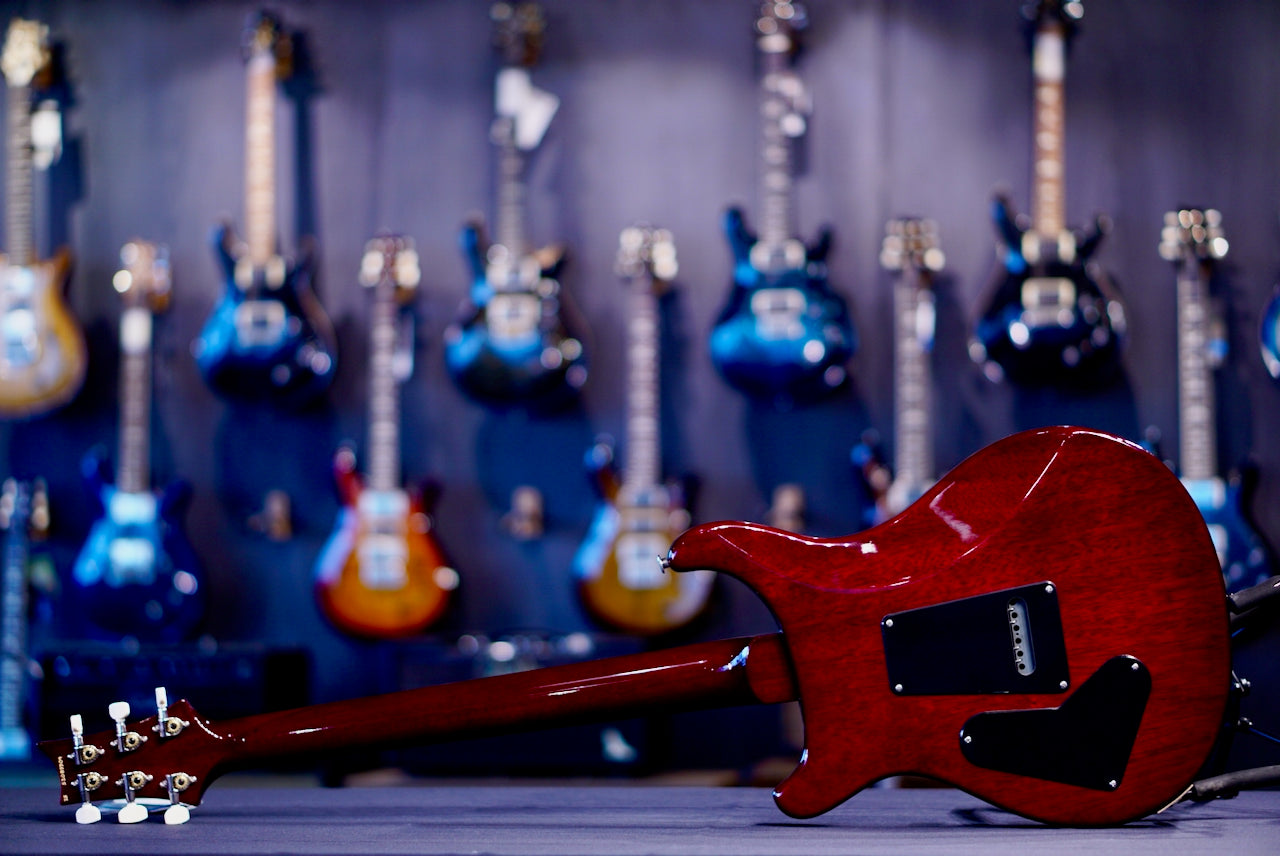 PRS S2 Custom 24 Faded Gray Black Purple Burst S2083304