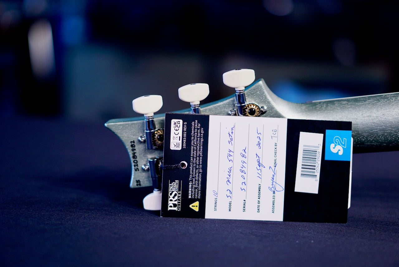 PRS S2 Mira 594 satin Mavis Mint Metallic S2084982
