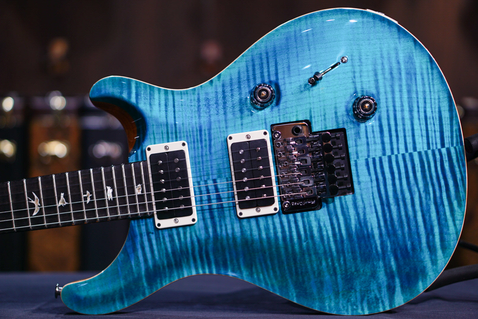 PRS Custom 24 Floyd carroll blue 0385695