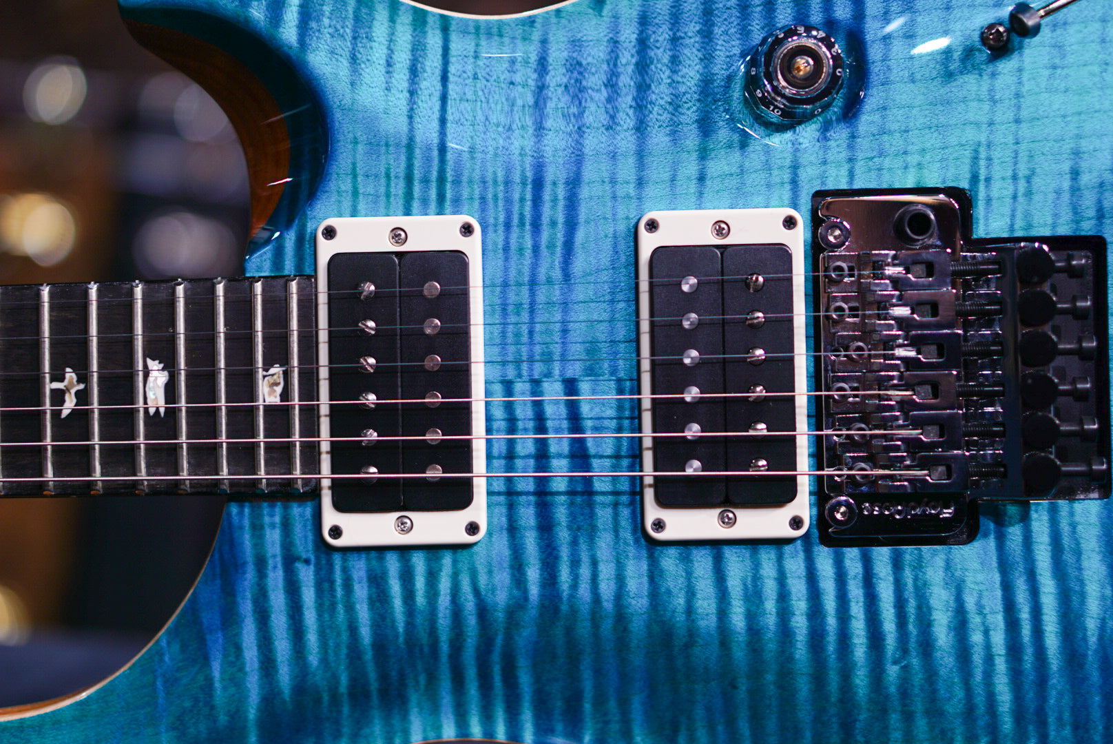 PRS Custom 24 Floyd carroll blue 0385695