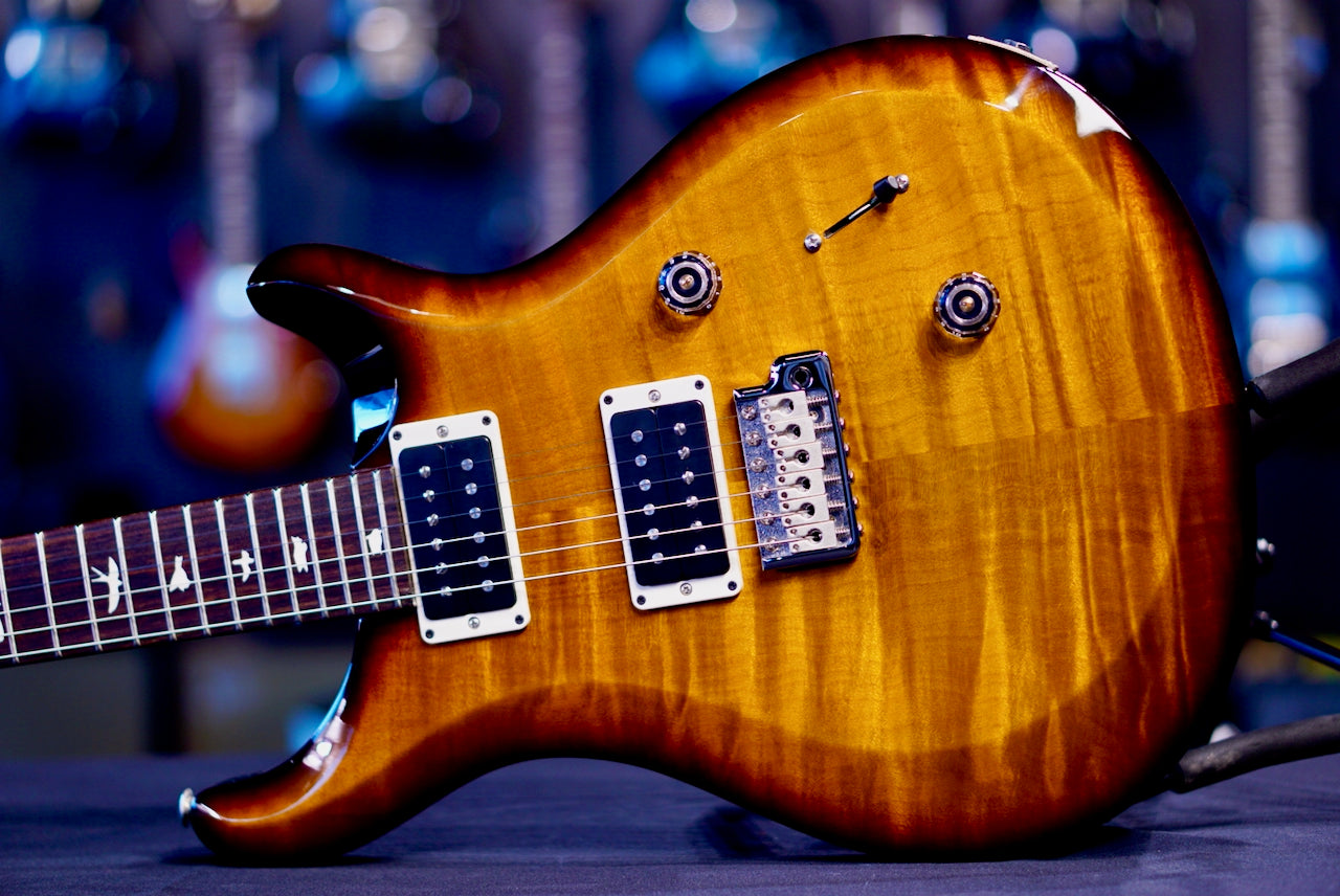 PRS S2 Custom 24 Black Amber S2082795