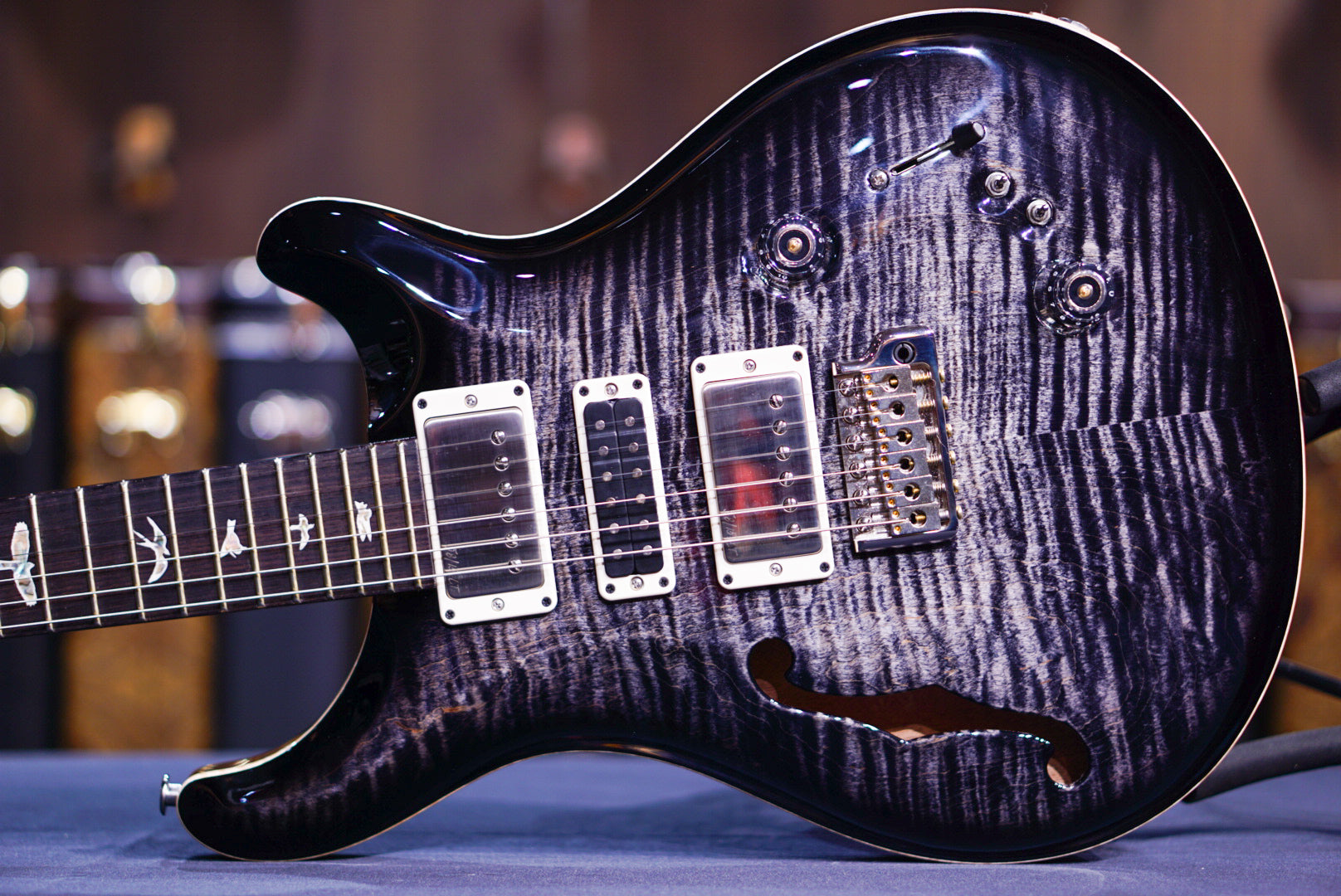 PRS Special semi hollow charcoal burst 0388977