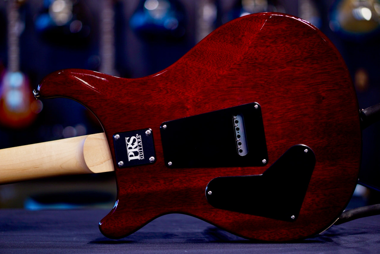 PRS CE 24 Faded Gray Black Purple Burst 0407591