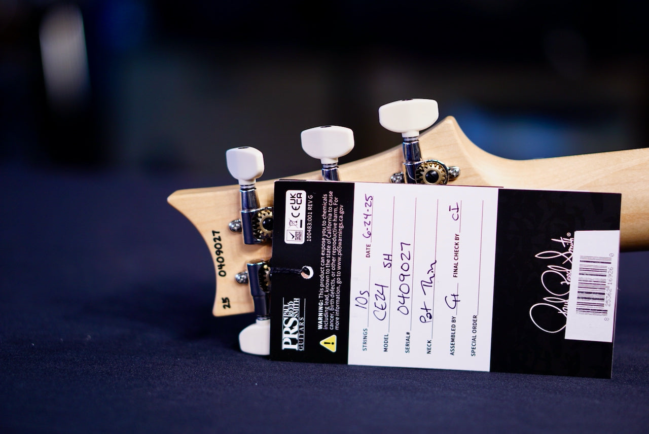 PRS CE 24 Semi Hollow Black Amber 0409027