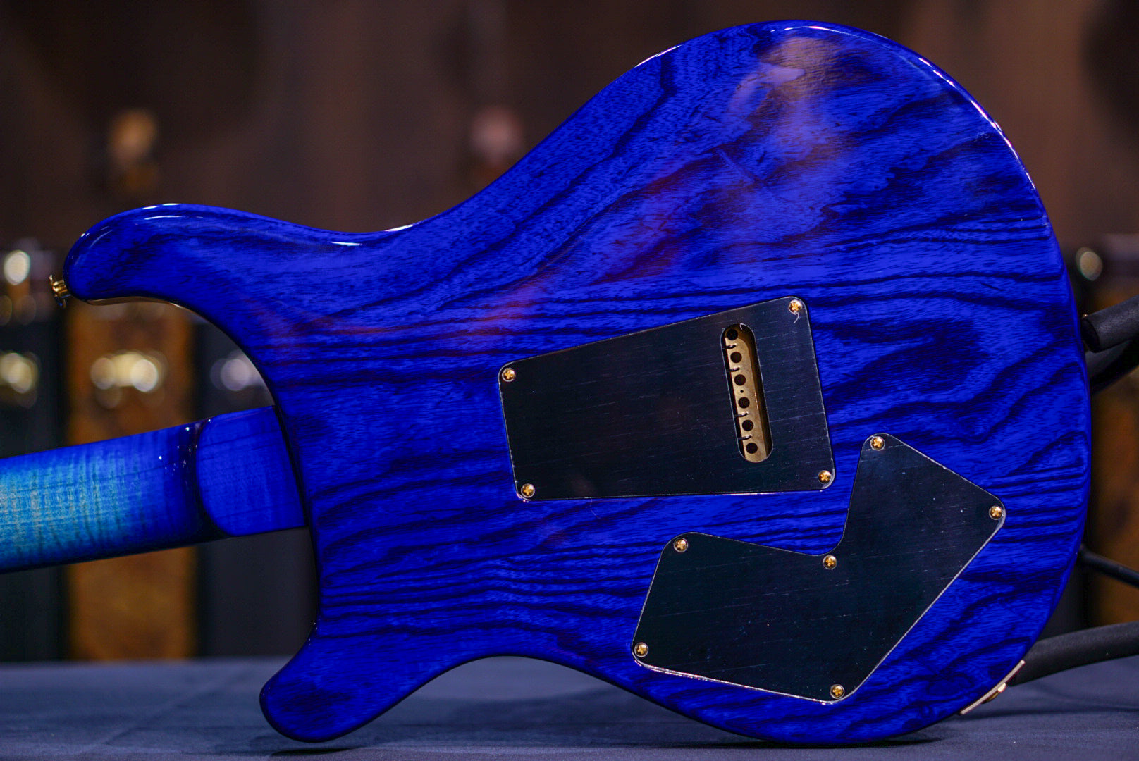 PRS Modern eagle V wood library Faded Blue Burst 0387192