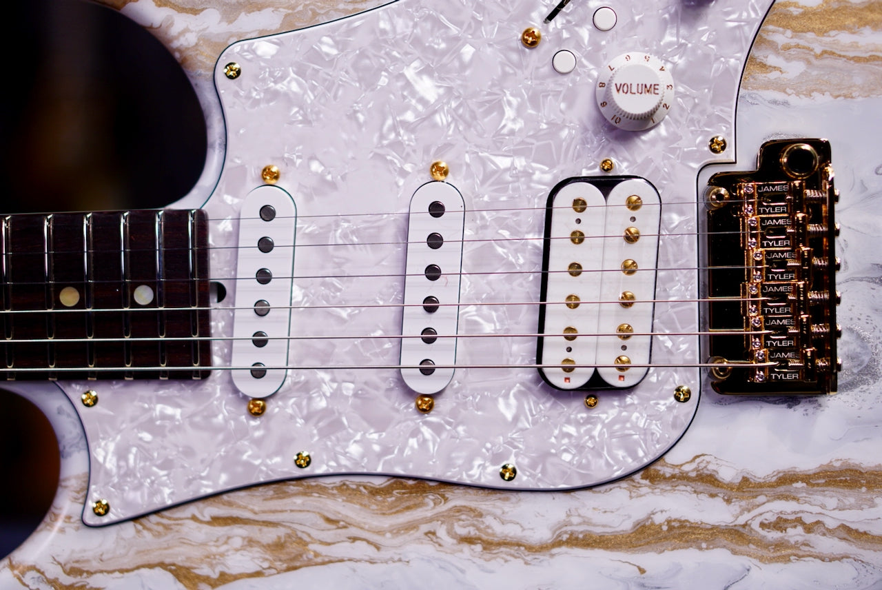 James Tyler Dann Huff Studio Elite HDX in White Shmear 25660