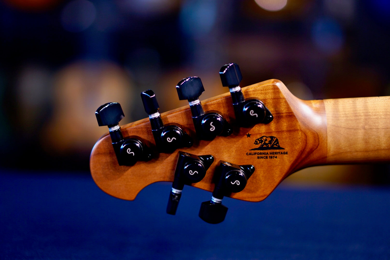 Ernie Ball Music Man JP15 Red Tide Quilt H09962