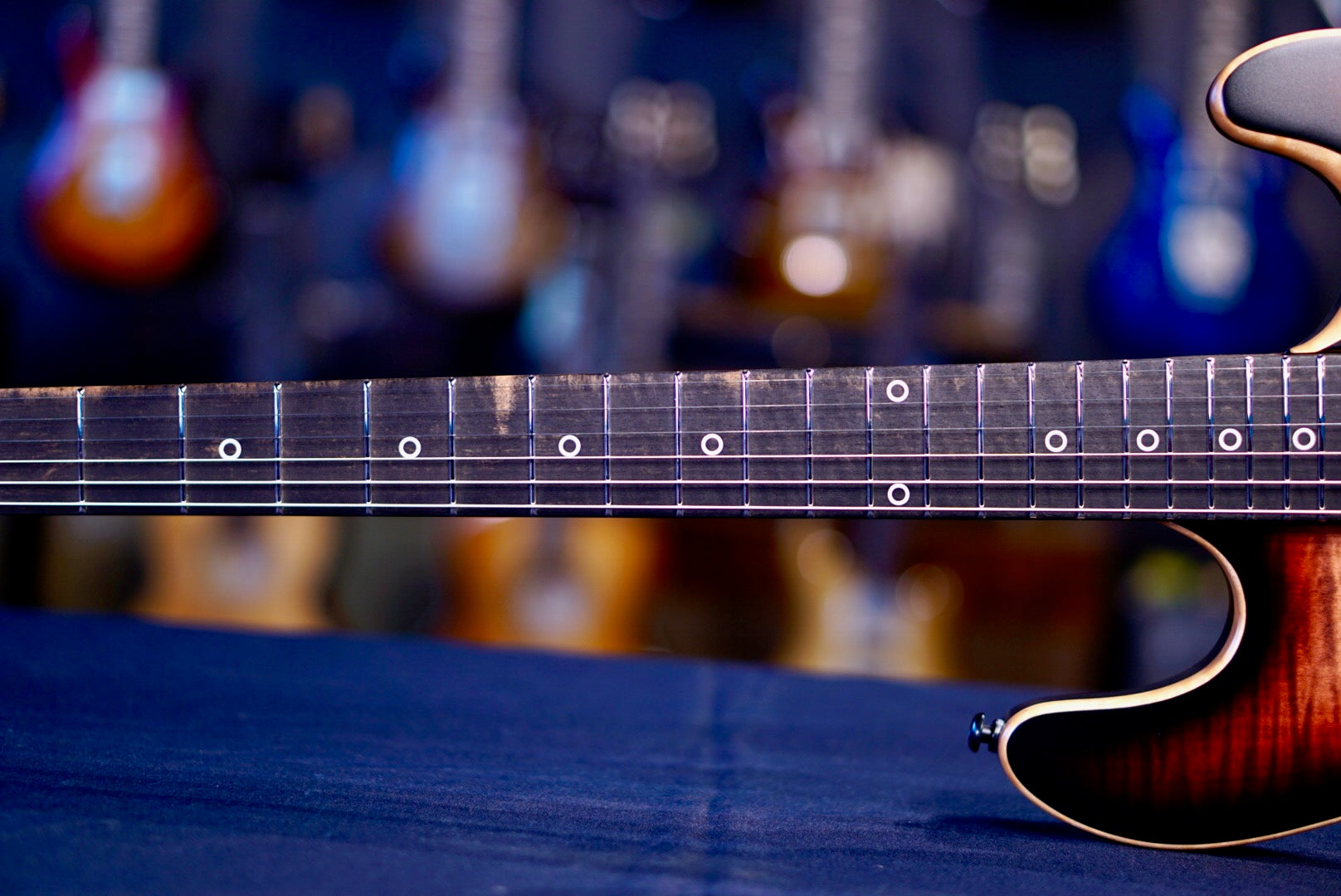 Ernieball Music Man Rabea Massaad  Vileblood Burst S12944