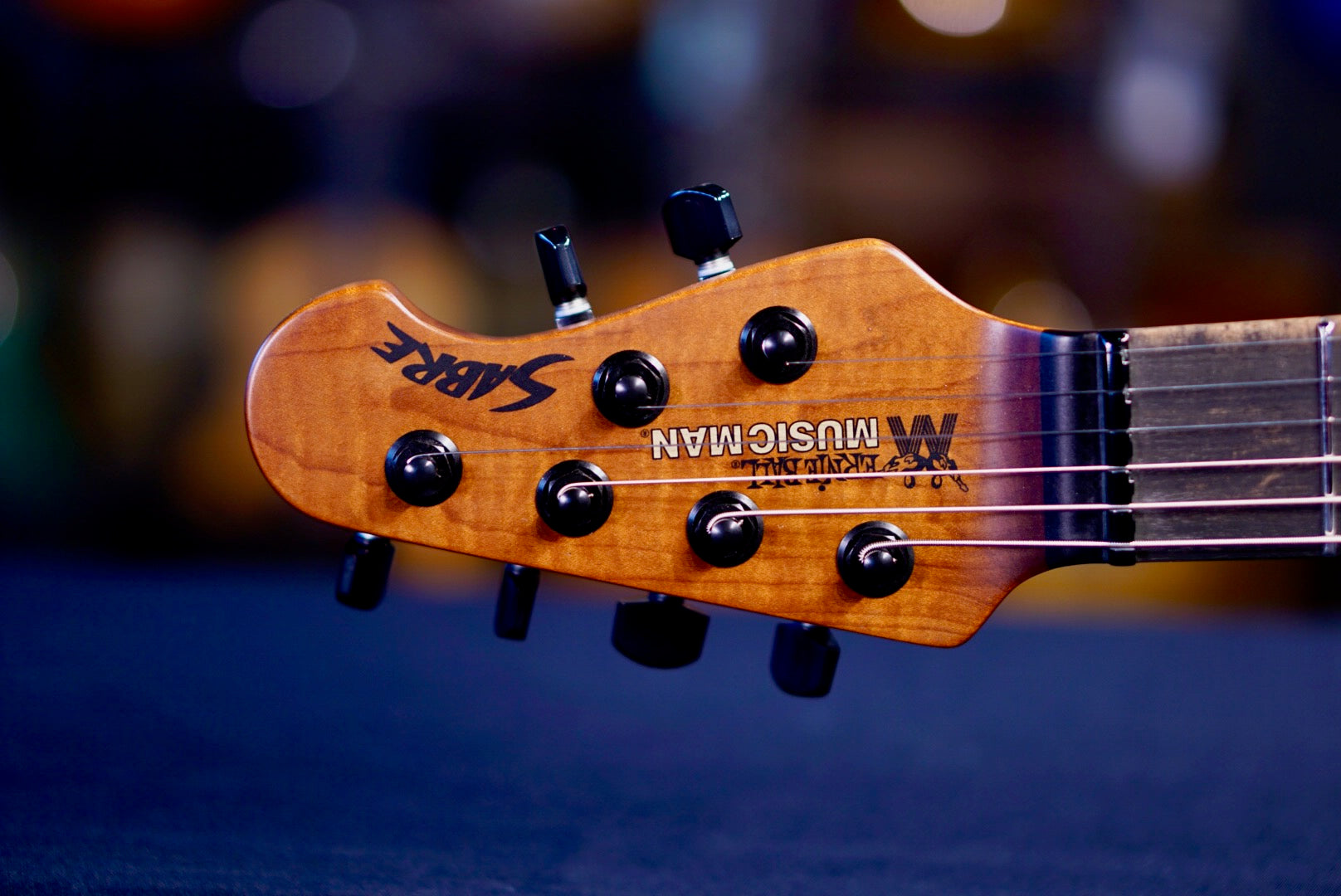 Ernieball Music Man Rabea Massaad  Vileblood Burst S12944