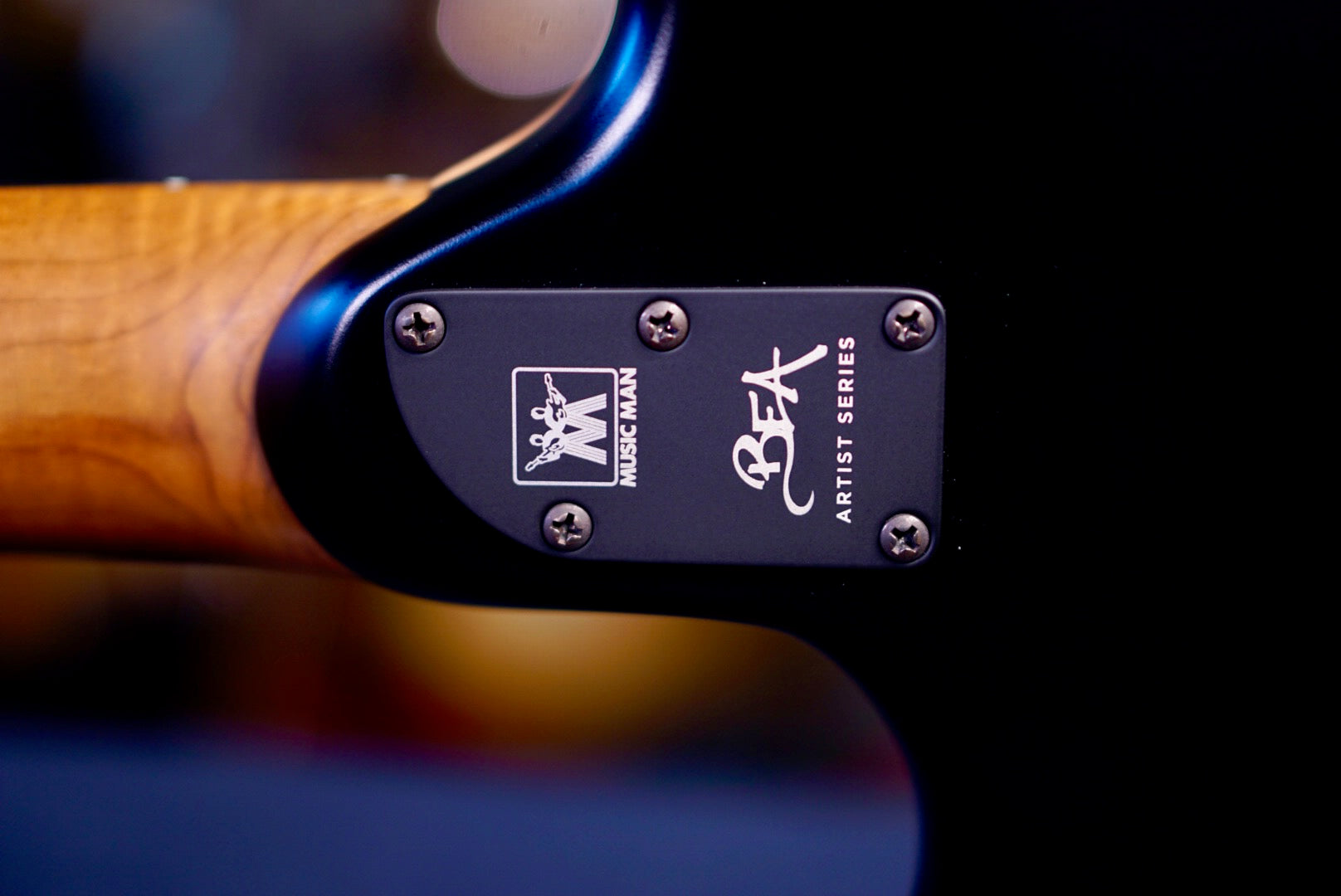 Ernieball Music Man Rabea Massaad  Vileblood Burst S12944