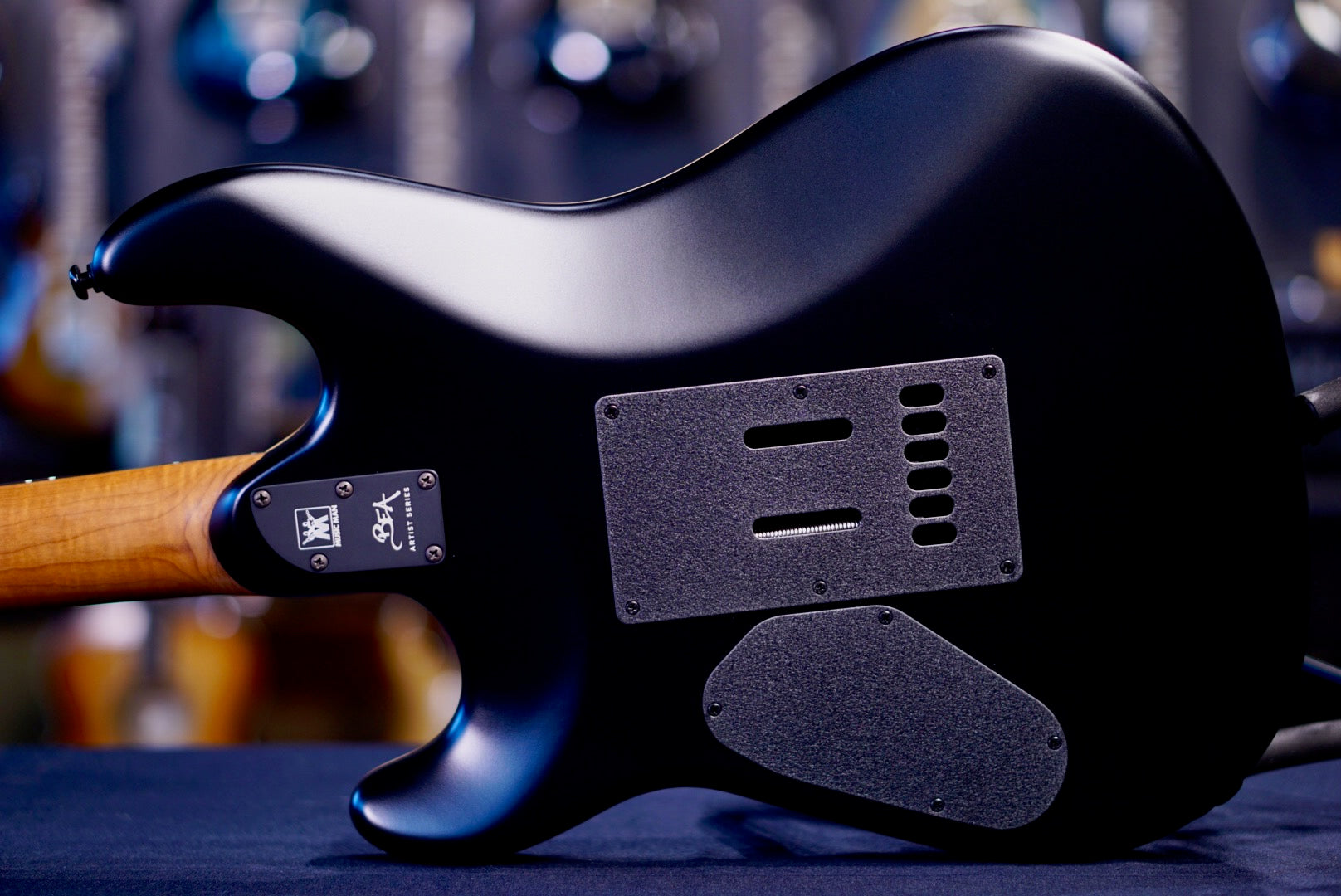 Ernieball Music Man Rabea Massaad  Vileblood Burst S12944