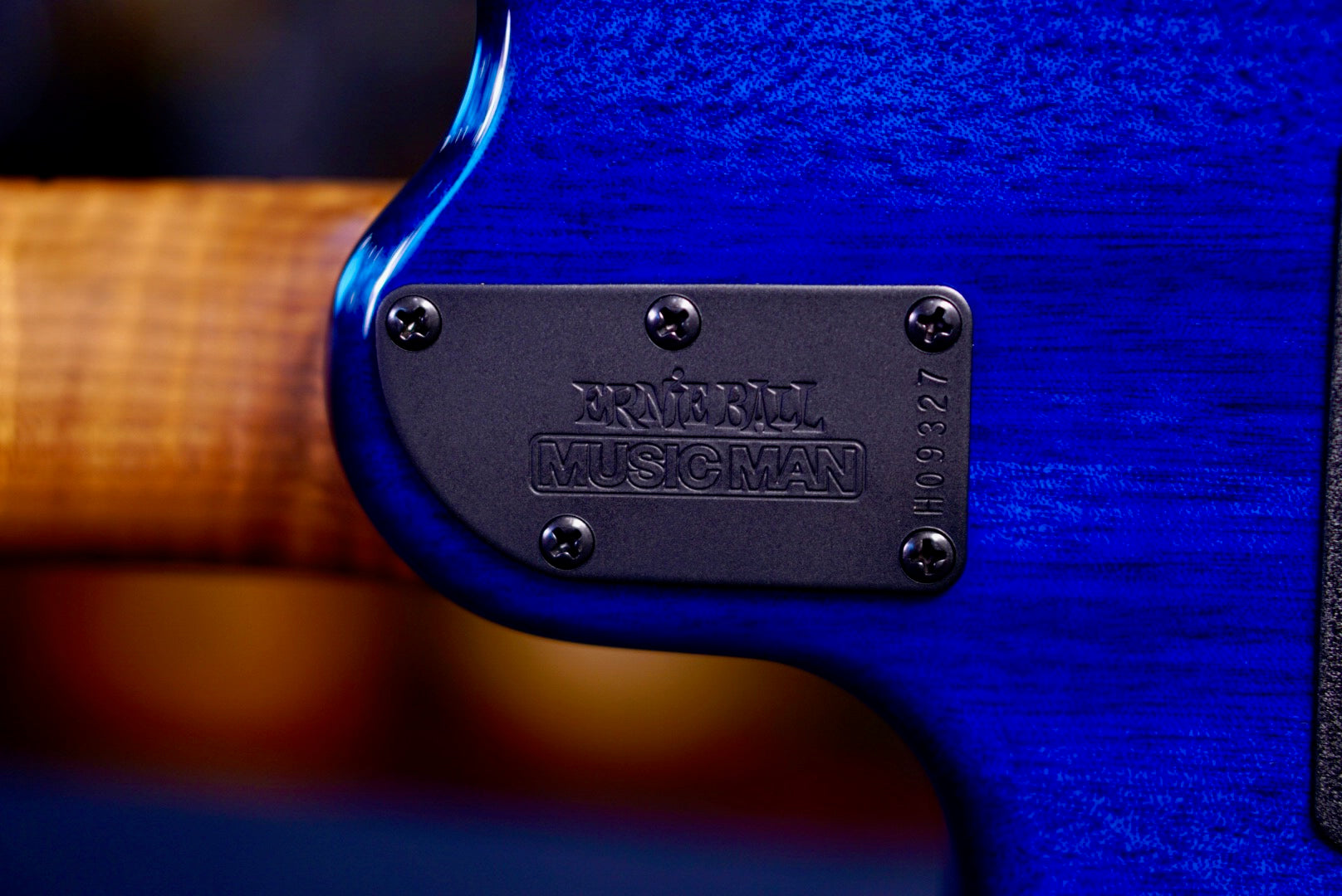 Ernie Ball Music Man JP15 Ultra Marine Quilt H09327