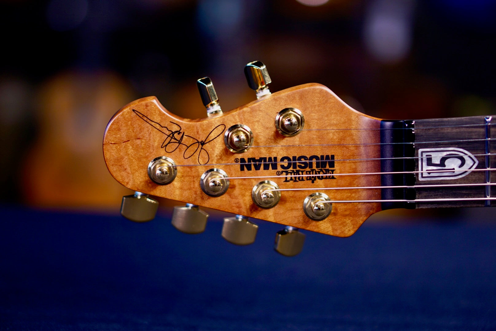 *RESERVED* Ernie Ball Music Man BFR JP15 Toxic Sludge D01448