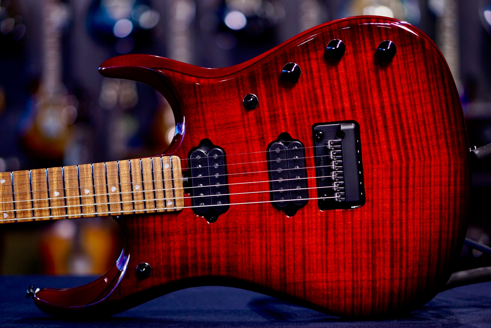 Ernie Ball Music Man JP15 Red Tide Flame H08453