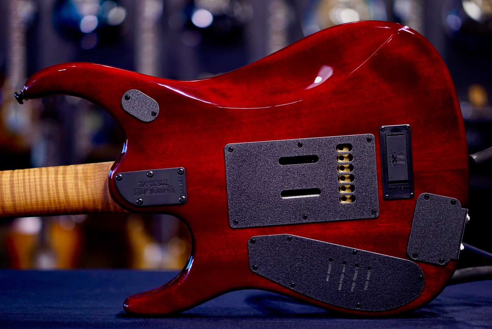 Ernie Ball Music Man JP15 Red Tide Flame H08453