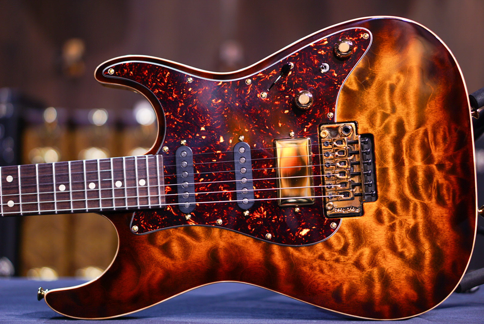 Tom Anderson Drop Top Classic Tiger Eye Burst  * 04-14-24N *