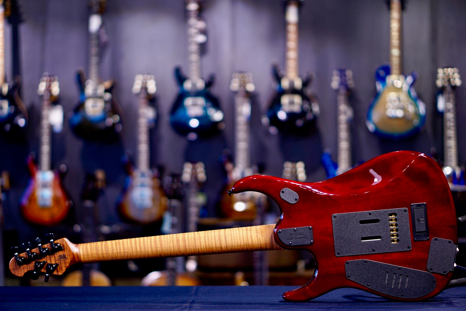 Ernie Ball Music Man JP15 Red Tide Flame H08453