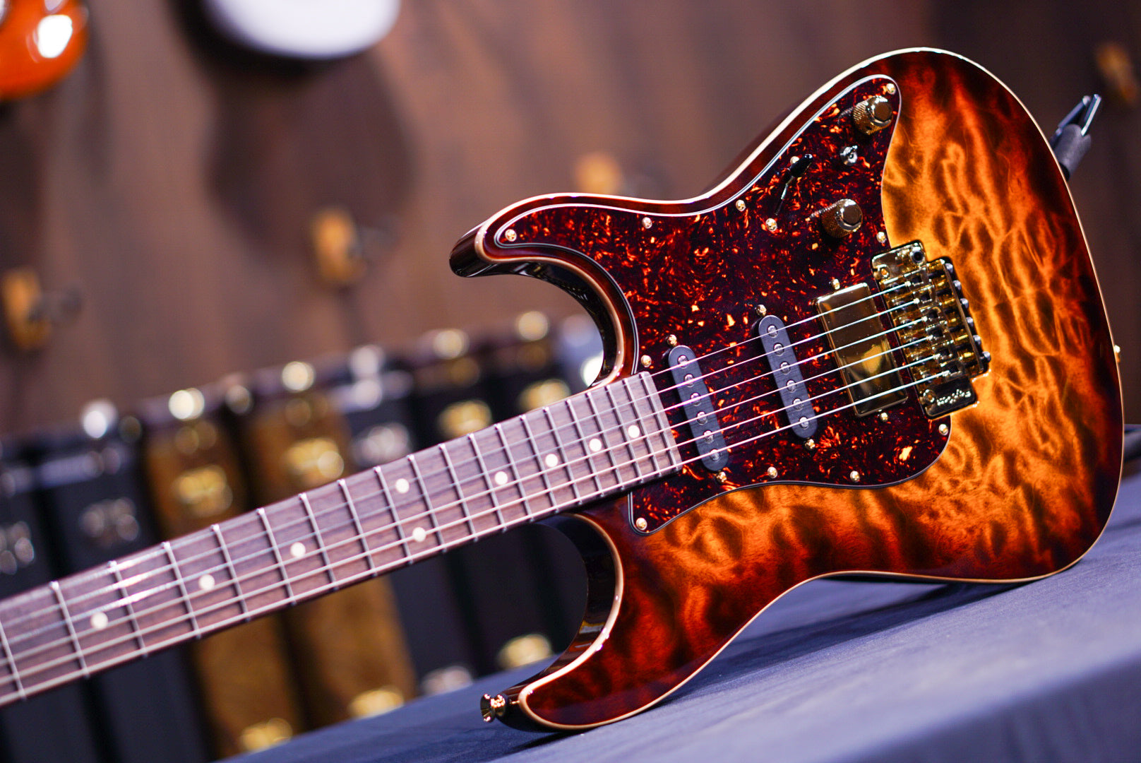 Tom Anderson Drop Top Classic Tiger Eye Burst  * 04-14-24N *